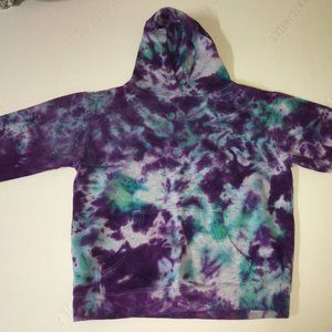 Purple Mood Tie-Dye Unisex Hoodie